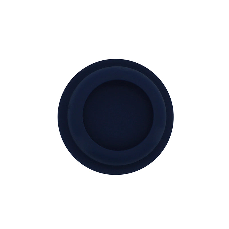 blue round sticker holder for an AirTag
