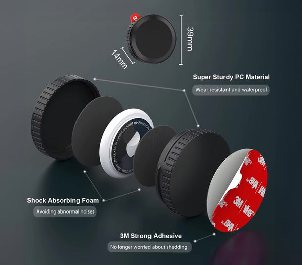 Waterdichte houder voor AirTag